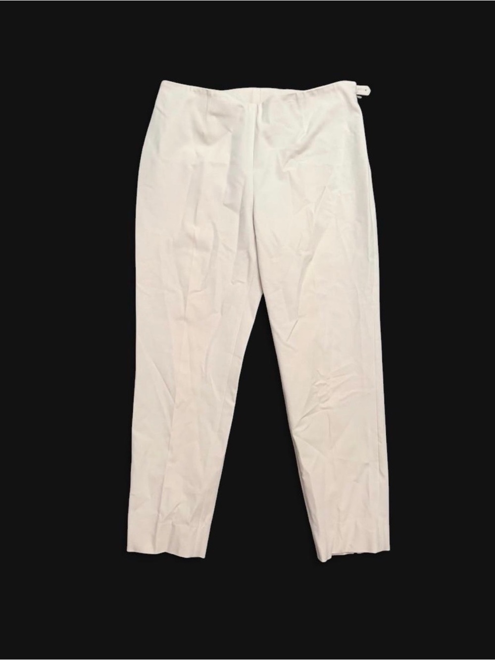Reggiani khaki ankle trousers made in Italy waist 48” inseam 26”